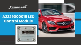 Mercedes Benz A222 900 00 15 LED Control Module