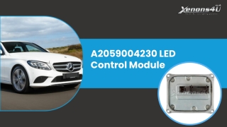 Mercedes Benz A205 900 42 30 LED Control Module Unit