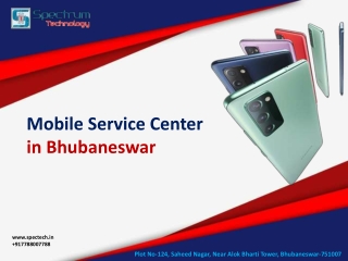 Mobile service center in Bhubaneswar