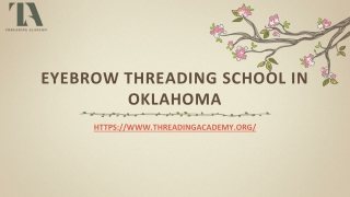 Why need to join Online Eyebrow Threading Course