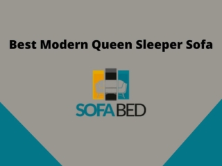 Best Modern Queen Sleeper Sofa