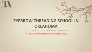 Why need to join Online Eyebrow Threading Course