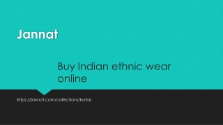 Indian Ethnic Wear