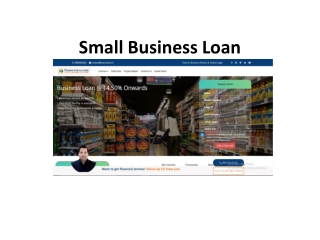 Small Business Loan