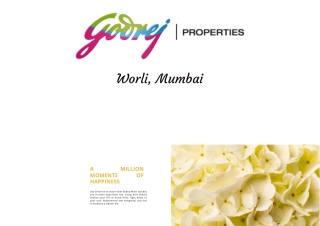Godrej Worli Mumbai E Brochure