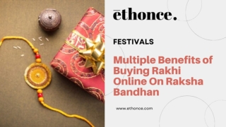 Multiple Benefits of Buying Rakhi Online On Raksha Bandhan