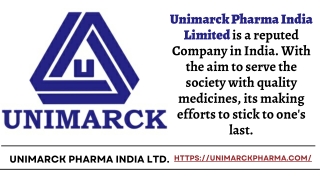 WHO Certified Pharma Company