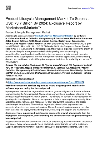 Product Lifecycle Management Market To Achieve A High CAGR Of 7.8% by 2024