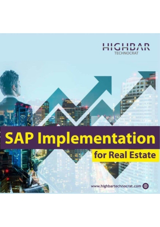 SAP Implementation in Real Estate