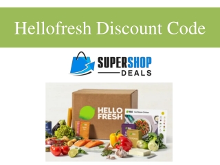 Hellofresh Discount Code