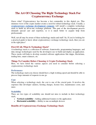 Cryptocurrency Exchange Development Services