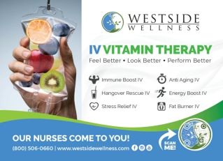 Mobile Drip IV Hydration Therapy to Feel Better  Westside Wellness