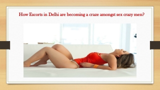 Independent Escort Services in Delhi