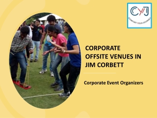 Corporate Offsite In Jim Corbett | Conference Venues Jim Corbett