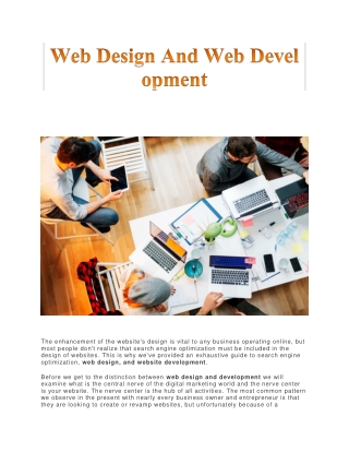 web design