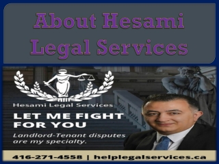 About Hesami Legal Services