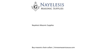 Buy masonic chain collars  Arreosmasonicosusa.com