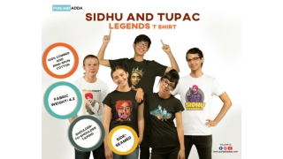 Sidhu and Tupac Legends T Shirt - Punjabi Adda