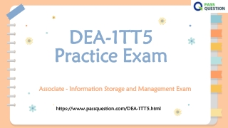 2022 Free ISM V5 DEA-1TT5 Exam Questions