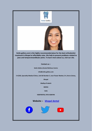 bhopal dental | Smile-gallery.com
