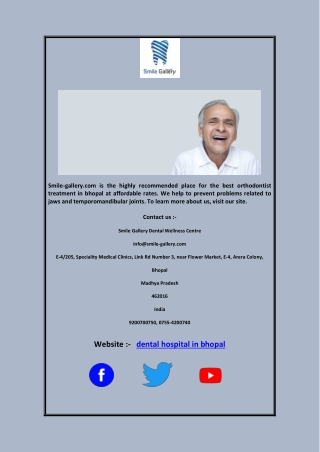dental hospital in bhopal | Smile-gallery.com