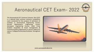 Aircraft Maintenance Engineering Course Details