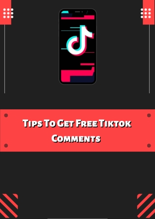 free comments on tiktok