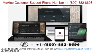 1(800) 882 8696 McAfee Customer Support Number