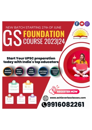 Best IAS Coaching In Bangalore Achievers IAS