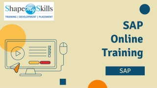 SAP Online Training in Delhi NCR and Noida