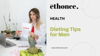 Dieting Tips for Men