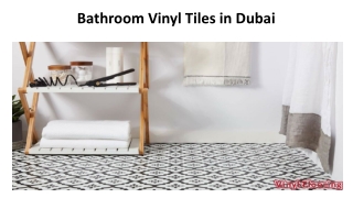 Bathroom Vinyl Tiles In Dubai