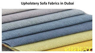 Upholstery Sofa Fabrics In Dubai