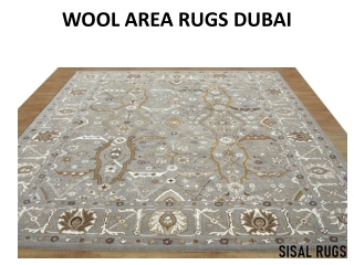 Wool Area Rugs Dubai