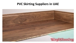 PVC Skirting Suppliers In UAE