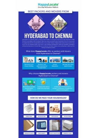 Best Packers and Movers from Hyderabad to Chennai-01