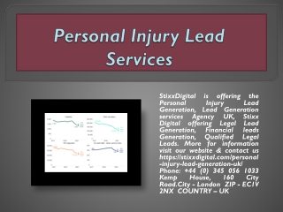 Personal Injury Lead Services