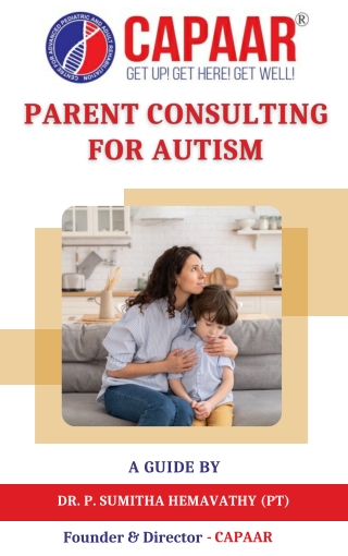 Parent Consulting for Autism | Best Autism Centre in Bangalore | CAPAAR