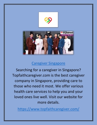 Caregiver Singapore | Topfaithcaregiver.com