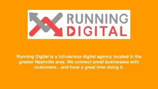 Best Digital Marketing Agency - Running Digital