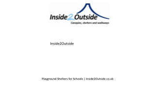 Playground Shelters for Schools  Inside2Outside.co.uk