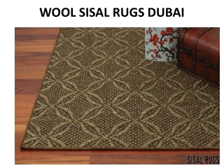 Wool Sisal Rugs Dubai
