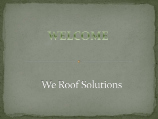 Find the best New Roofs in Woodford