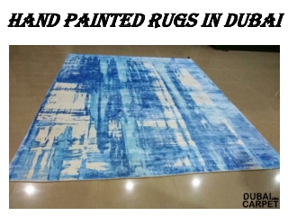 Hand Paint Rugs In Dubai