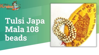 Tulsi Japa Mala 108 beads