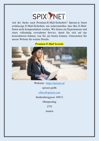 Premium E-Mail Security