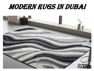 Modern Rugs In Dubai