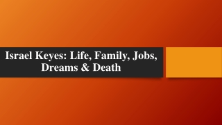 Israel Keyes Life, Family, Jobs, Dreams & Death
