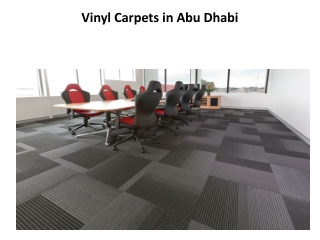Vinyl Carpets In Abu Dhabi