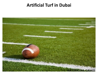 Artificial Turf In Dubai